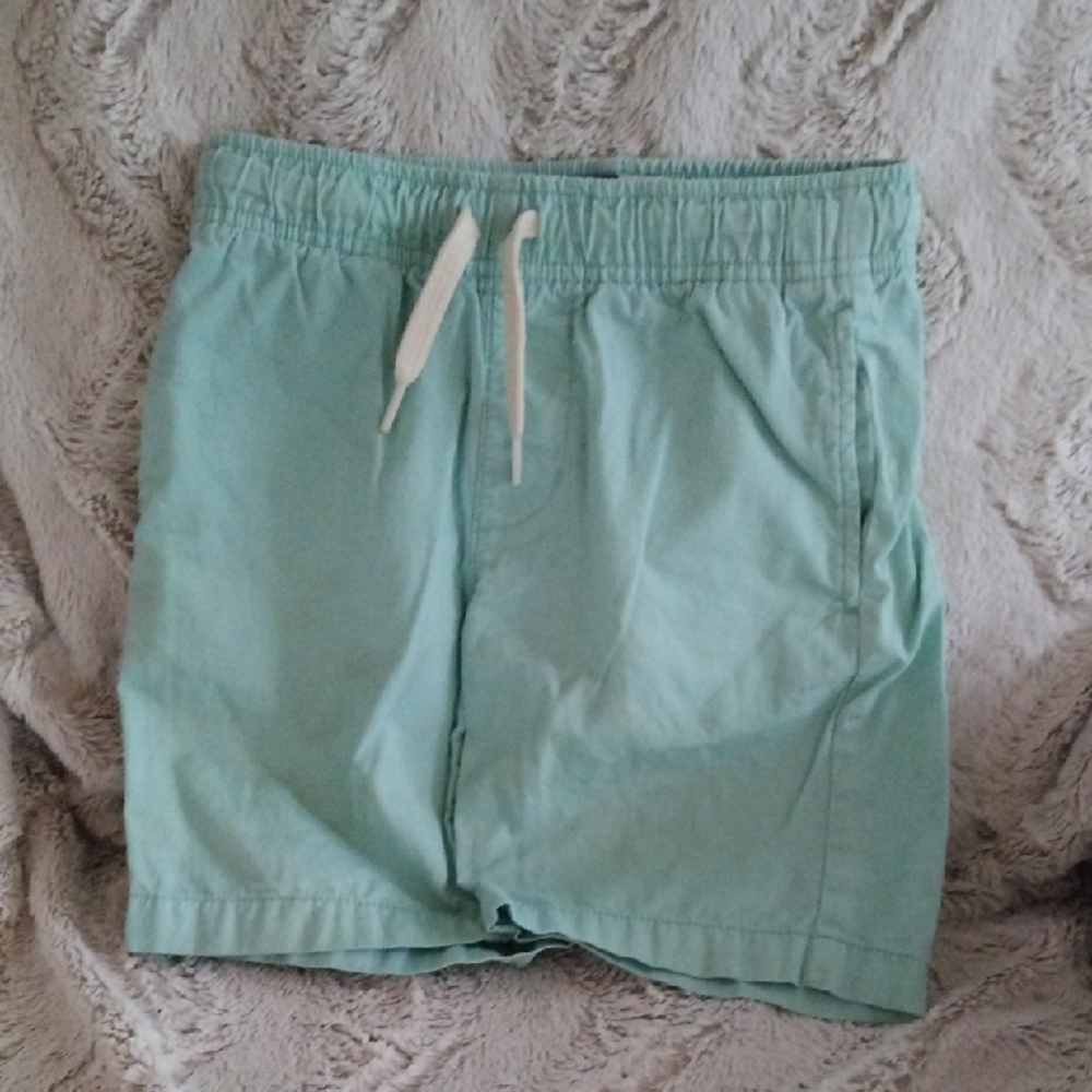 Old Navy Light Green Elastic Waist Shorts